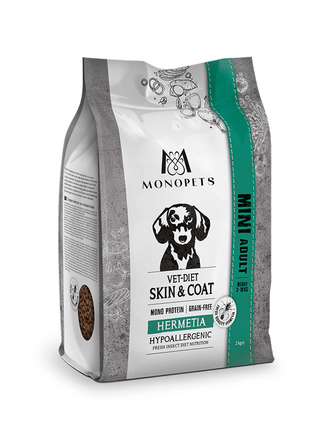 Hypoallergenic Mini Vet-Diet Skin & Coat Insect
